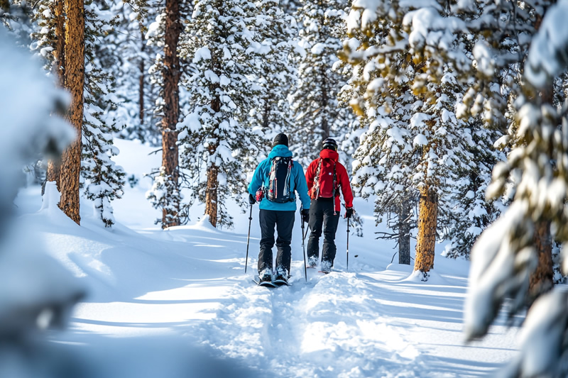 Snowshoeing